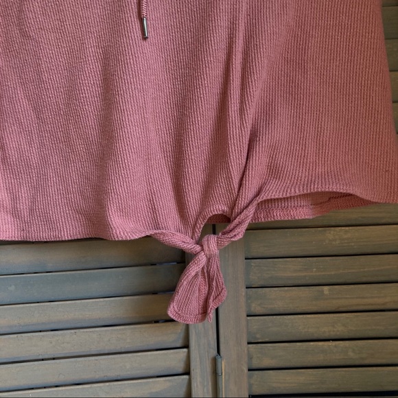 👚Derek heart peachy cute hoodie top - Picture 5 of 11